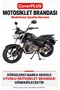 Mondial Vulture I-E Motorcycle Cover (BLACK-RED STRIPES) Motorcycle Cover, Motorcycle Tent, Motorcycle Cover, Case - 2