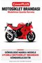 Hyosung GT 650 R COMPATIBLE Cover (Gray with Red Stripes) Waterproof Motorcycle Cover, with Elastic Bands, Includes Carrying Bag - 2