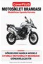 Benelli TRK 502 X Rear Pannier-Compatible Cover (BLACK WITH RED STRIPES) Motorcycle Cover, Motorcycle Tent, Motorcycle Cover, Top Case Compatible - 2