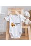 BK Kids "Auntie's Honey" Design Baby Bodysuit and Bib Gift Set - Model 1, 12–18 months - 5