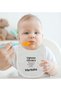 BK Kids "Hello Sleepless Nights" Designer Baby Bodysuit and Bib Gift Set - Model 1, Ages 3-6 - 3