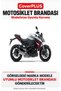 Suzuki GSX-S 950 COMPATIBLE Cover (Gray with Red Stripes) Waterproof Motorcycle Cover, with Elastic Bands, Includes Carrying Bag - 2