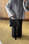Premium Zipper-Front Plush Fur Jacket for Women: Short Cut, Wide Sleeves, Stylish Faux Fur Coat - 5