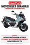 Rks Freccia 150 Motorcycle Cover (BLACK WITH RED STRIPES) Motorcycle Cover, Motorcycle Tent, Motorcycle Cover, Case - 2
