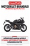 Honda CBR 500R Compatible Cover (Gray with Red Stripes) Waterproof Motorcycle Cover, with Elastic Bands, Includes Carrying Bag - 2