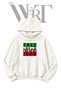 Free Iran Pre-Printed White Hooded Sweatshirt (2-Ply)