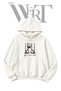Duck Jail Pre-Printed White Hooded Sweatshirt (2-Ply)