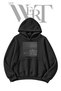 Sheep Herd Pre-Printed Black Hooded Sweatshirt (2-Ply)