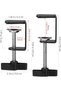 Desk Cantilever Clamps with Silicone Padding Table Mounting for Work Surface Retaining Scrat - 2