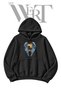 Lateralus Eye Pre-Printed Black Hooded Sweatshirt (2-Ply)