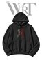 Naruto Kurama Pre-Printed Black Hoodie (2-Ply)