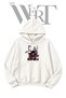 Madara Uchiha Pre-Printed White Hoodie (2-Ply)