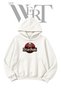 Titan Park Pre-Printed White Hooded Sweatshirt (2-Ply)