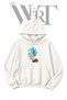 Son Goku Unprinted White Hooded Sweatshirt (2-Ply)