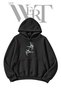 Dragon Pence Pre-Printed Black Hooded Sweatshirt (2-Ply)