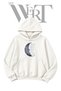 Hilal Profil Pre-Printed White Hooded Sweatshirt (2-Ply)