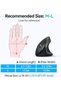 Ergonomic Mouse, Wireless Bluetooth Vertical Mouse, 4800 DPI Optical Tracking, 6 Adjustable - 3