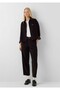 Women's Coffee Velvet Overshirt Mol© Shirt - 2