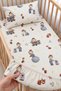 100% Cotton Fitted Sheet Set for Babies - Prince Pattern - 2 Baby Pillowcases - 60X120-70X110-70X120 - Suitable for Crib and Playpen. - 3
