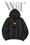 Olodum Baris Unprinted Black Hooded Sweatshirt (2-Ply)