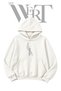 Angel Sword Pre-Printed White Hooded Sweatshirt (2-Ply)