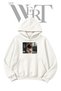 Deli Böcek Pre-Printed White Hooded Sweatshirt (2-Ply)
