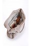 Women's Waterproof Large Volume Hand and Shoulder Bag with Side Pockets and Multiple Zipper Compartments - 5
