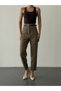 Women's Khaki Belt Detail Pants