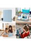 Palkitsee Case Compatible with iPad 9 8 7 Generation 10.2 Inch, Model 2021/2020/2019,9th/8th/7th Case with Pen Holder, Trifold Stand Protective Case, Auto Sleep/Wake for iPad 10.2 - Light Blue - 6