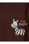 Peak New Season Brown Printed Boys' T-Shirt - 3