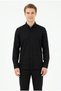 Men's Armure Fabric Bengaline Long-Sleeve Slim Fit Shirt - 3