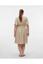 10337076 V-Neck, Loose-Fitting, Button-Up, Elastic Waist, Winter T-Shirt - 6