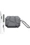 Pikac Protective Case for Earbuds, Gray Silicone Case Design