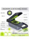 Vegetable Chopper, Onion Chopper, Mandolin Slicer,Pro 10 in 1professional food Choppermultifunctional Vegetable Chopper and Slicer, Dicing Machine, AdjustableVegetable Cutter With Container - 7