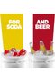 Inflatable Floating Cooler, 2 Pack Large Cup-Shaped Drink Holder, Pool Party Drink Float - 2