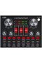 V8K Live Sound Card Condenser Microphone Full Set Black - 3