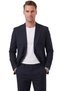 Men's Slim Fit Double-Breasted Navy Blue Suit – Stretch Fabric Casual-Chic Business 2702414 - 4