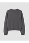 Crew Neck Diamond Patterned Women's Knitwear Cardigan - 6