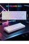 لوحة مفاتيح ألعاب سلكية Hirospace بنسبة 60%، لوحة مفاتيح ألعاب سلكية صغيرة بإضاءة RGB تحتوي على 61 مفتاحًا، مع كابل بيانات من نوع Type-C قابل للفصل. - 8