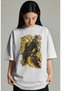 Unisex Oversized Vinsmoke Sanji One Piece Anime Character Pre-Printed Premium T-Shirt - 2