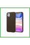 iPhone 11 Compatible Case: First Silicone - Brown BEZOSS
