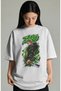 Unisex Oversized Roronoa Zoro One Piece Anime Character Pre-Printed Premium T-Shirt - 2