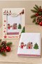 Boxed Single New Year's Embroidered Towel | 100% Cotton, 50x80 cm Hand, Face, and Bath Towel | New Year's Gift - 5