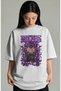 Unisex Oversized Premium T-Shirt with Roronoa Zoro "One Piece" Anime Character Printed Design - 2