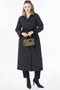 Anorak Jacket with Collar Detail, Black