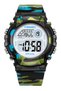 4 Pack Kids Water Resistant Rubber Digital Watch Multi Colour