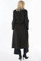 Khaki Belted Wool Coat - 4
