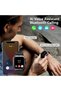 Rugged Smart Watch for Men, 3ATM Waterproof Fitness Tracker with Blood Pressure/Blood Oxygen Monitor Activity Tracker, 1.69" Fitness Watch with Heart Rate Sleep Monitor for iPhone Android - 2