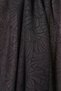Wavy-Patterned Viscose Shawl, Black - 2