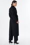 Belted Wool Coat Black - 4